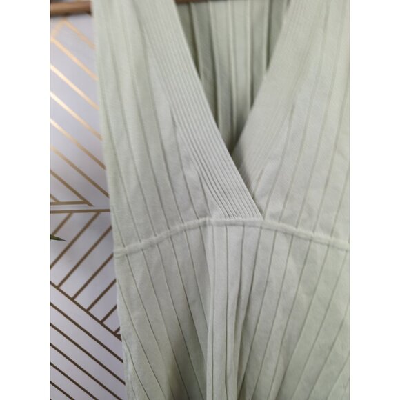 INC Silk Y2K  Babydoll LIGHT  GREEN Tank Top Fairy Feminine Coquette Pastel MED - Picture 3 of 6